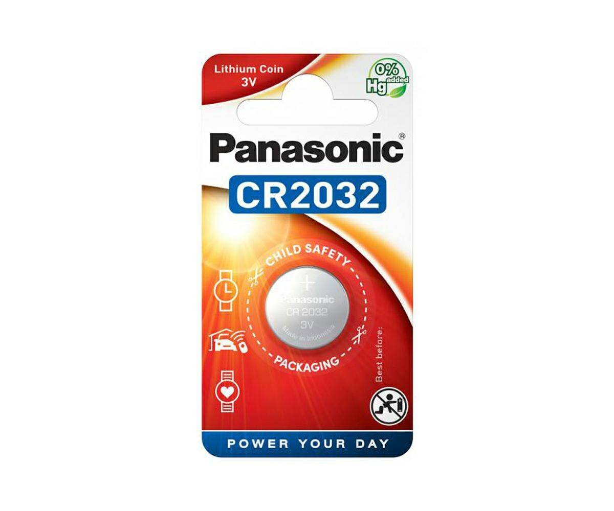 Lithium battery Panasonic CR2032 (1 unit)