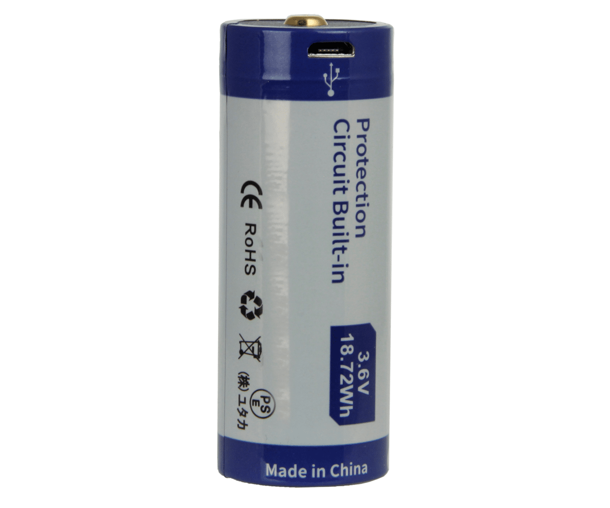 Akumulator KEEPPOWER ICR26650-520PCM 5200mAh Li-ION micro-USB (Zdjęcie 2)
