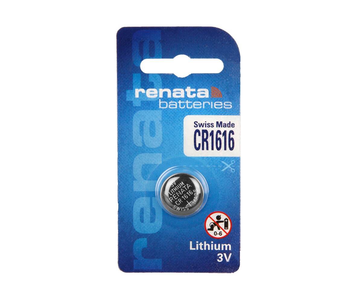 Bateria litowa Renata CR1616 (1 sztuka) (Zdjęcie 1)
