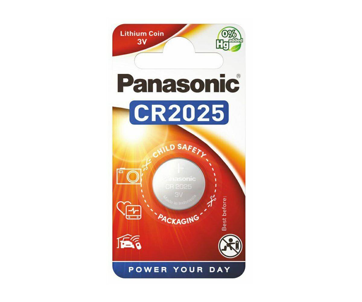 Bateria litowa Panasonic CR2025 (1 sztuka) (Zdjęcie 1)
