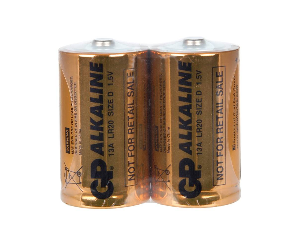 Bateria alkaliczna GP Industrial LR20 (2 sztuki) (Zdjęcie 1)