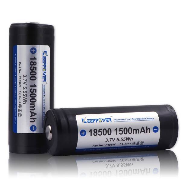Keeppower Rechargeable Battery ICR18500-150PCM 