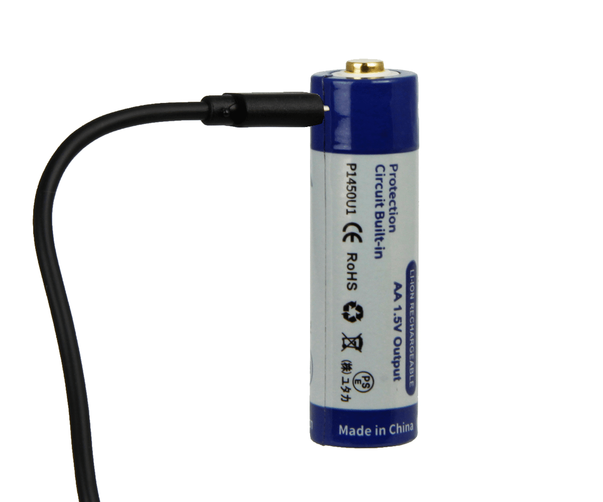 Akumulator KEEPPOWER ICR14500-195PCM 1950mAh Li-ION micro-USB (Photo 3)
