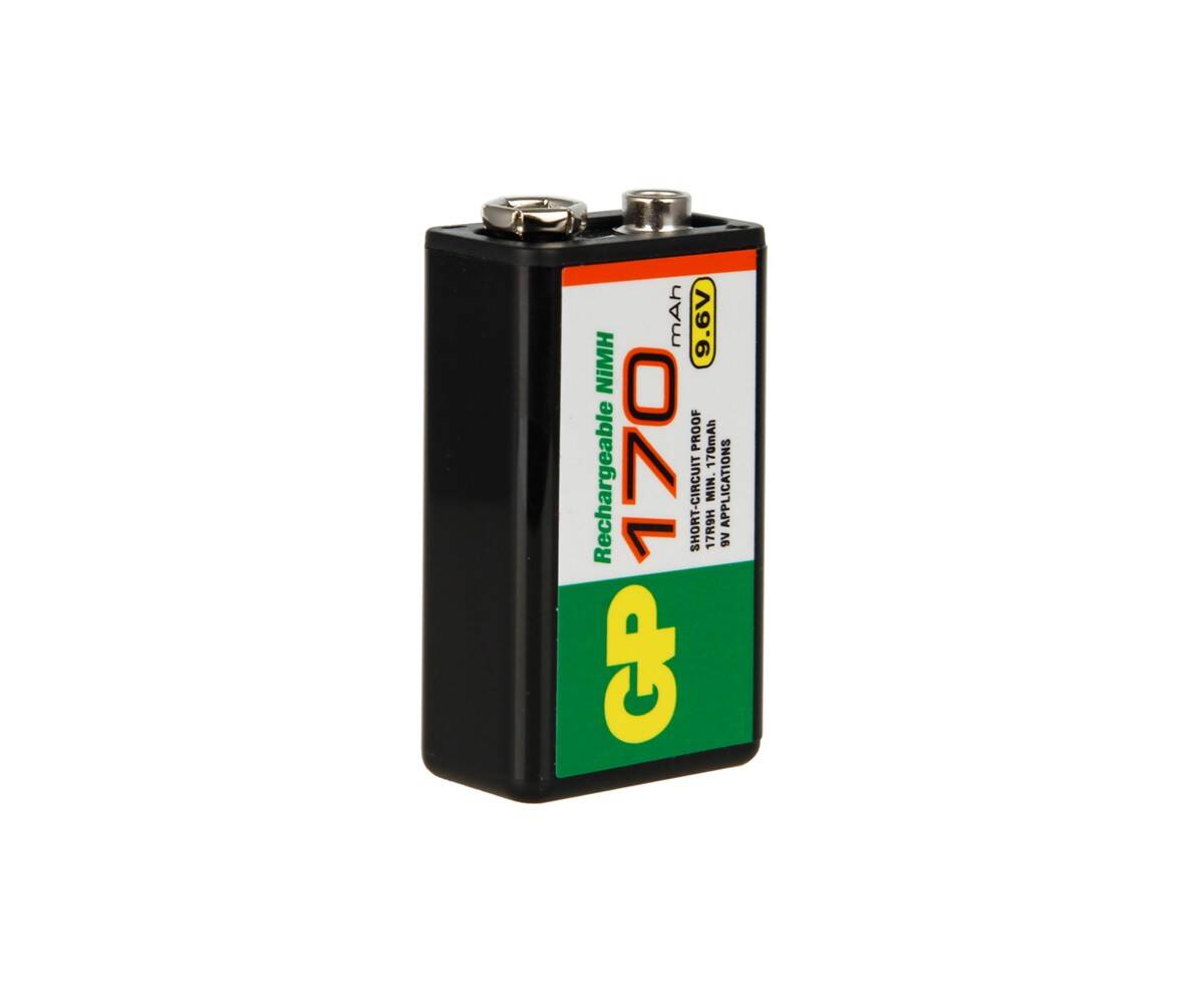 Akumulator GP 6F22 9V 170mAh Series (Zdjęcie 2)