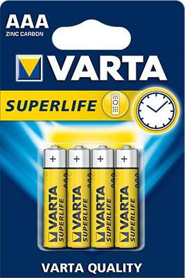 Bateria R03P VARTA SUPERLIFE (4 sztuki)