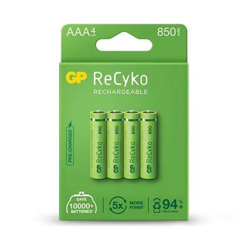 GP Recyko R03/AAA 850mAh Series B4 1,2V