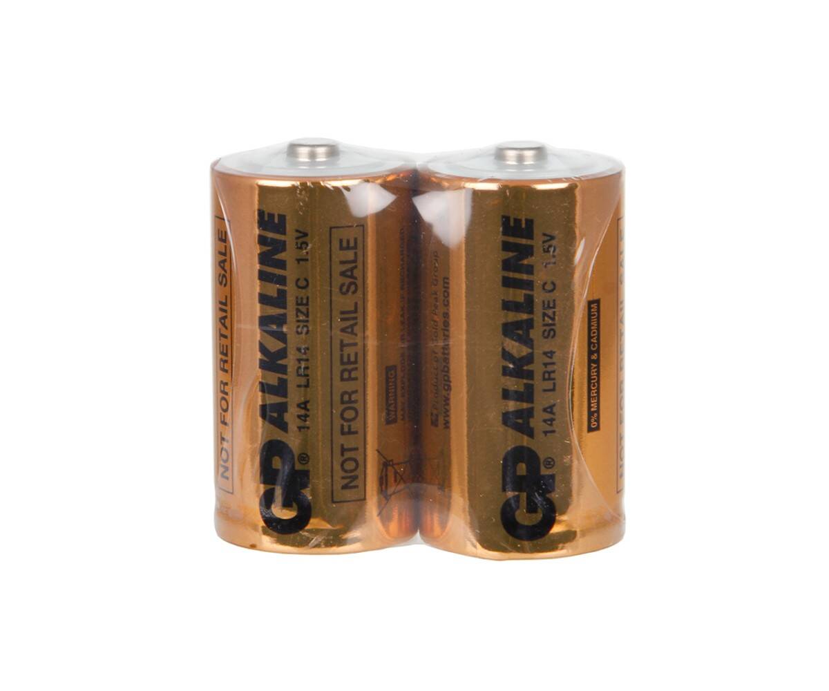 Alkaline battery LR14 C GP Industrial (2 pieces)