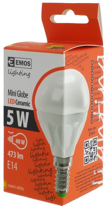 Żarówka CERAMIK LED 5W E14 (Zdjęcie 1)