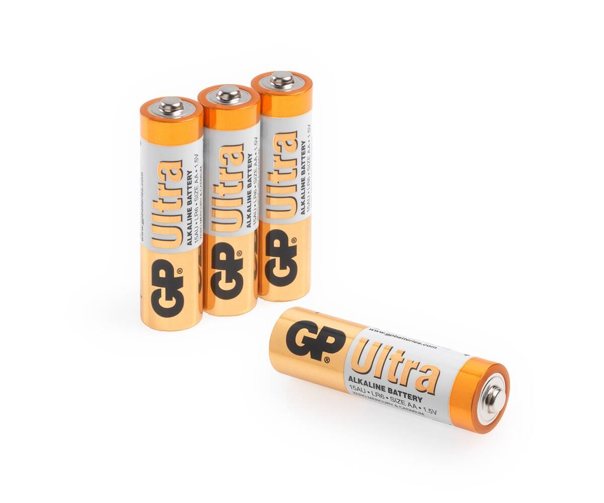 Bateria alkaliczna LR6 AA GP ULTRA (4 sztuki) (Zdjęcie 2)