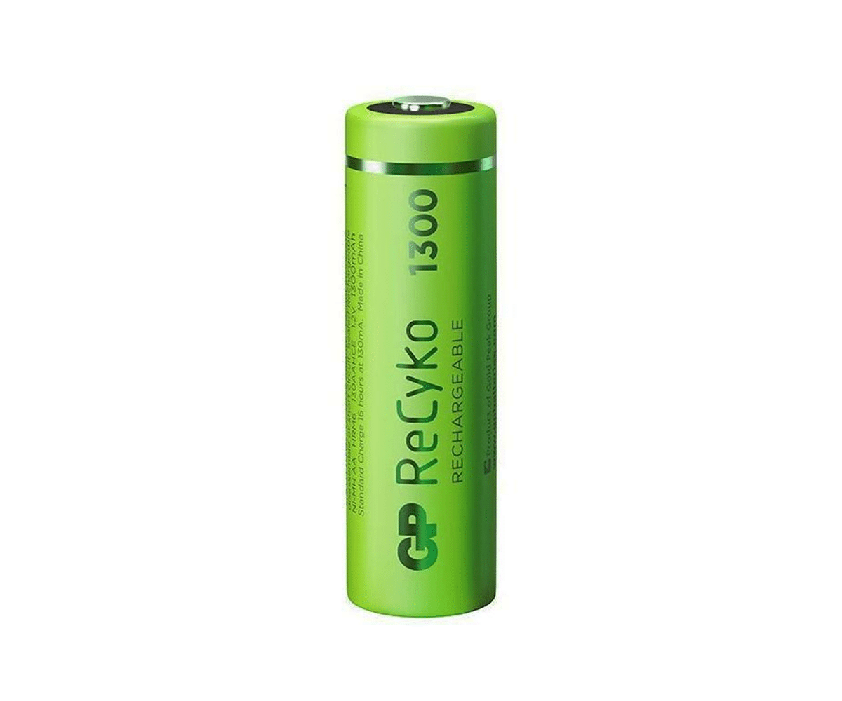 Akumulatorki GP Recyko R6 AA 1300mAh (4 sztuki) (Zdjęcie 2)