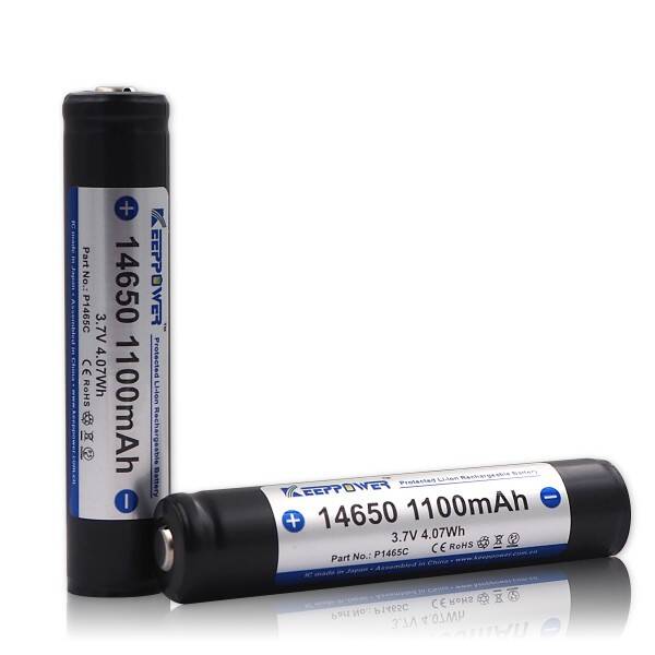 Rechargeable Battery Keeppower ICR14650-110PCM 1100mAh 7/5AA Li-ION