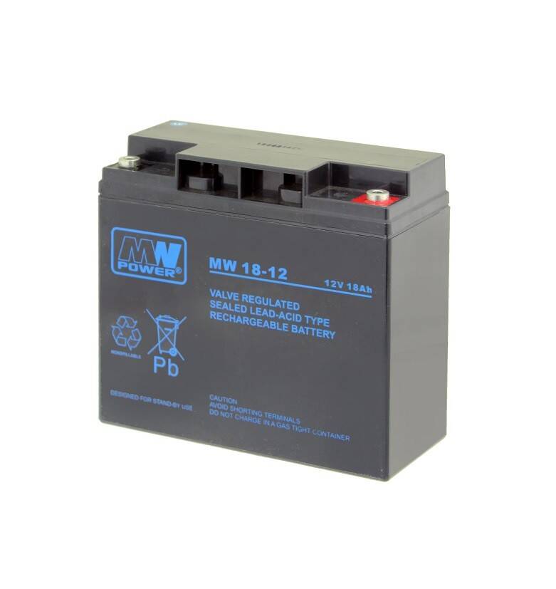 Akumulator żelowy 12V 18Ah MWL (Zdjęcie 1)