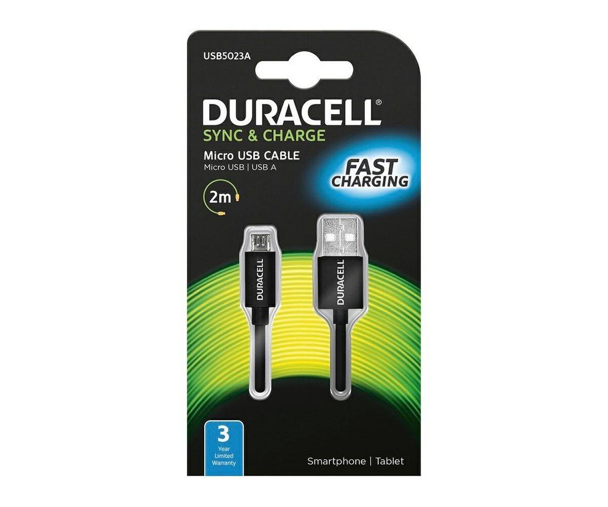 Kabel USB-A/ micro DURACELL 5023A