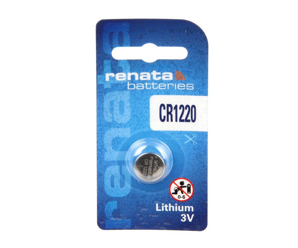 Lithium battery Renata CR1220 (1 unit)