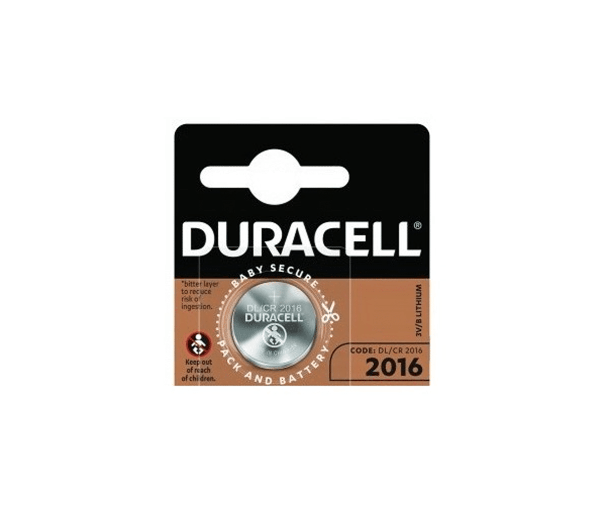 Bateria litowa Duracell CR2016 (1 sztuka) (Zdjęcie 2)
