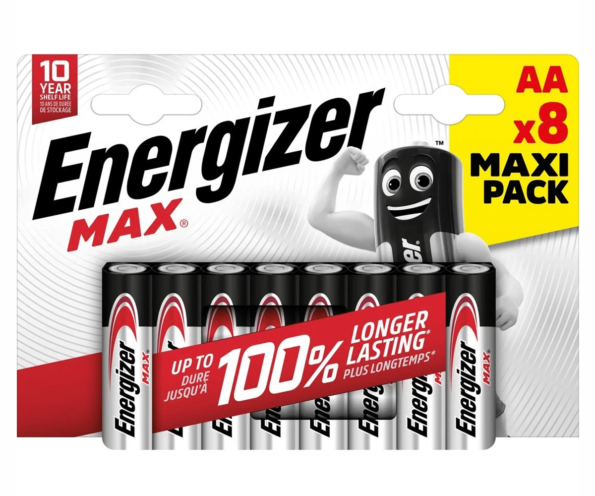 Bateria alkaliczna LR6 ENERGIZER MAX 1,5V