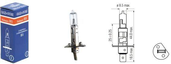 ŻARÓWKA H1 12V 55W P14.5s