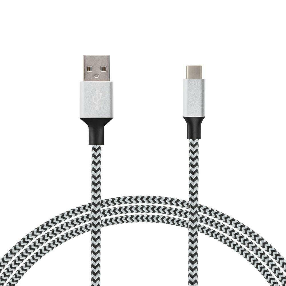 KABEL - USB A 2.0 / USB - C 2,4A 1m.