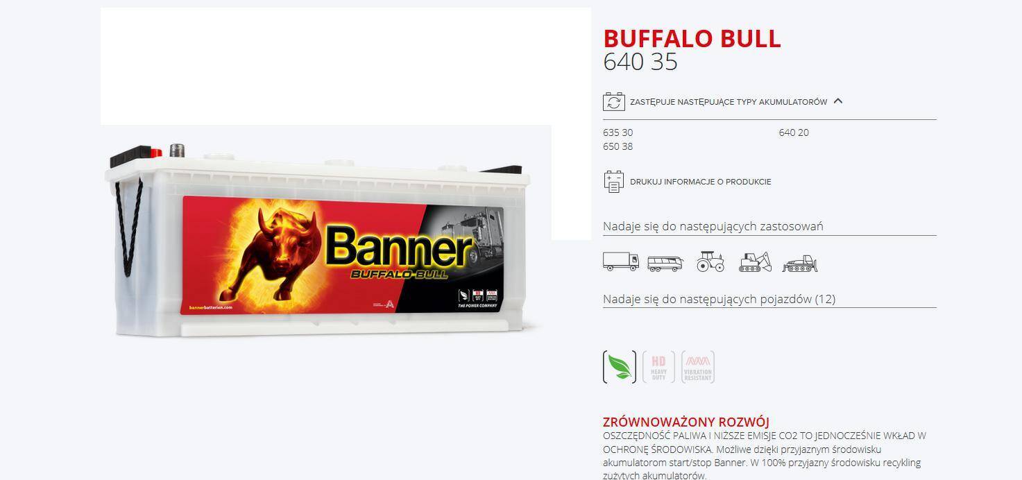 Banner Bufallo Bull PRO SHD 140Ah 64035