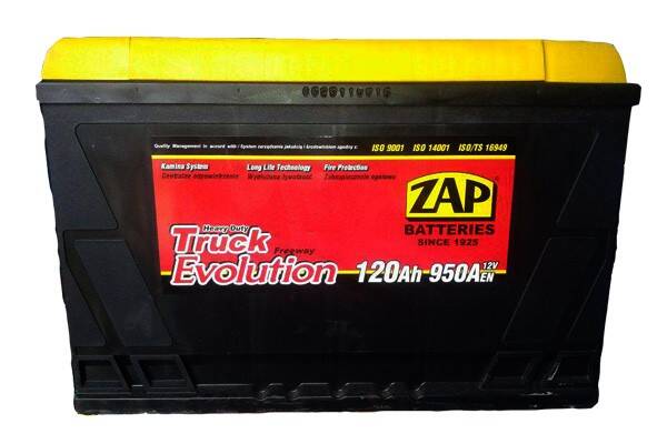 ZAP Akumulator TRUCK 120Ah/950A