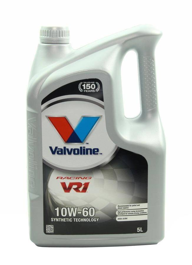 Valvoline VR1 Racing 10W60 5L.