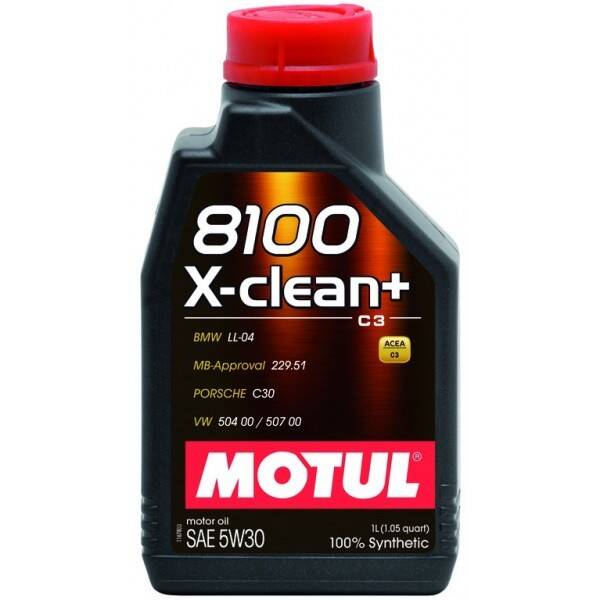 MOTUL 8100 X-clean+ 5W30 C3 1L.