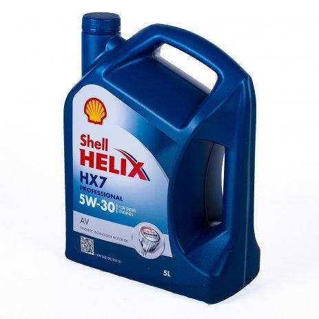 Shell Helix HX7 PROFESSIONAL AV 5W30 4L.