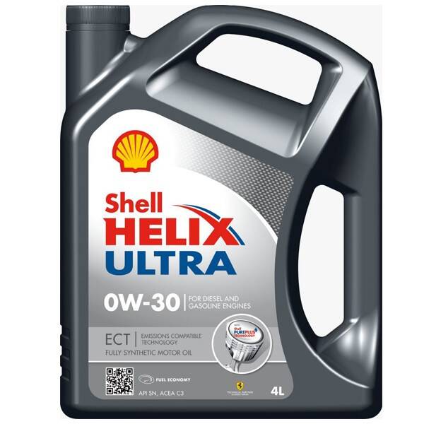 Shell Helix ULTRA 0W30 4L.