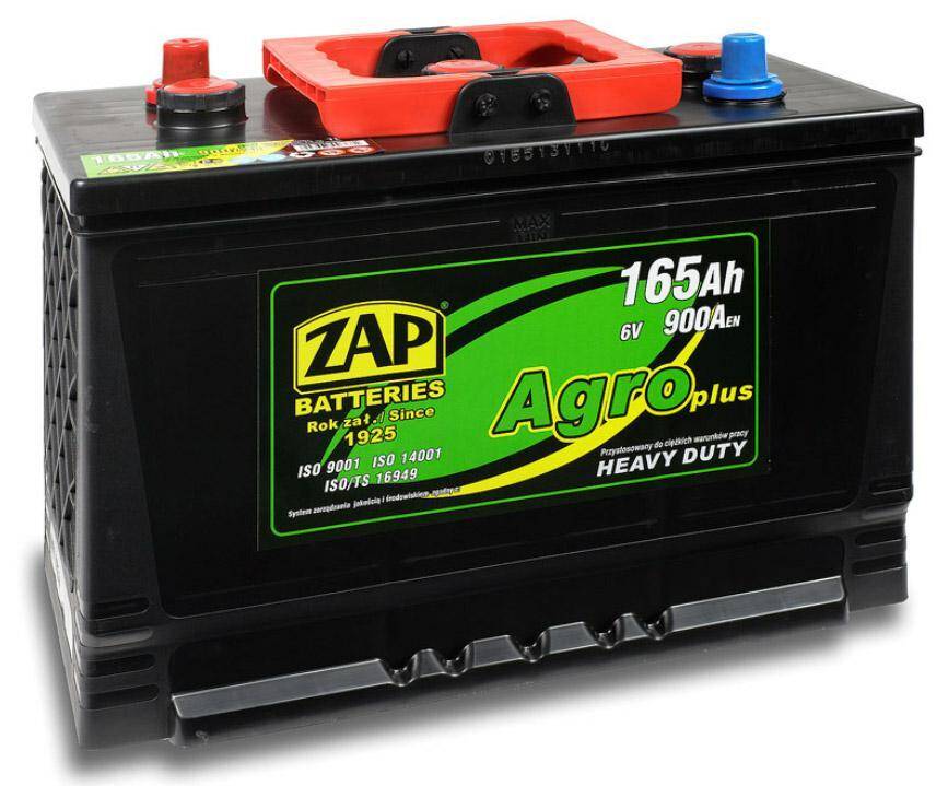 ZAP Akumulator AGRO  6V165Ah