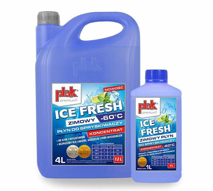 Plak ICE FRESH koncentrat zimowy -60 1L. (Zdjęcie 1)