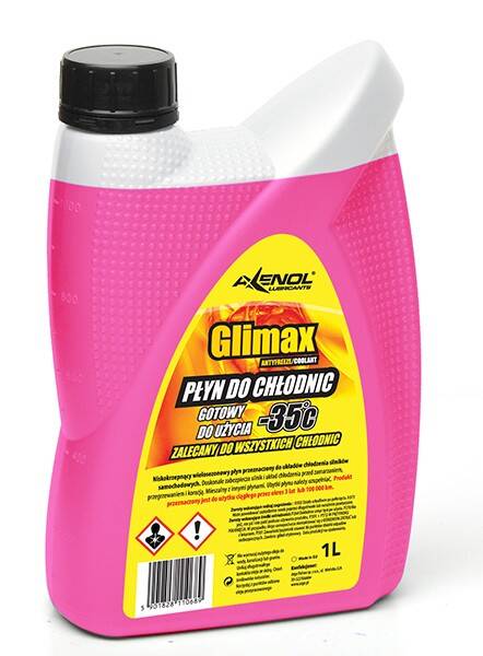 Axenol Glimax G12+ płyn czerwony 1L.
