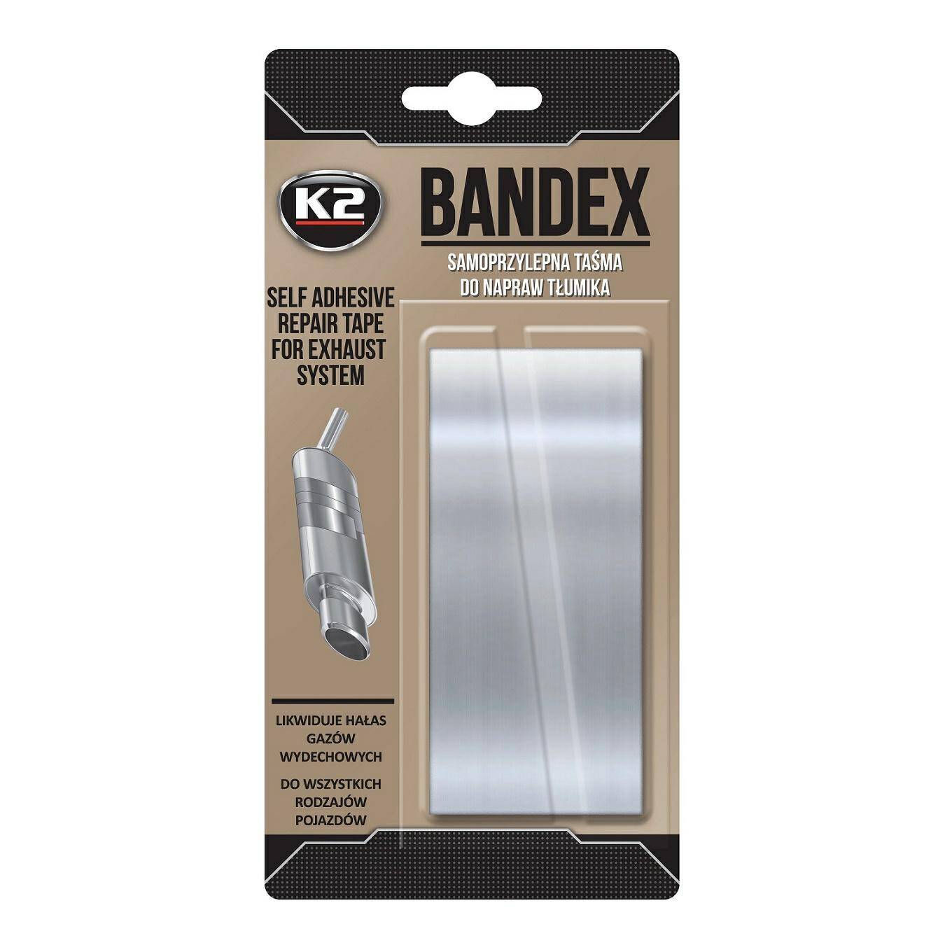 K2 Bandex Taśma bandaż do tłumika