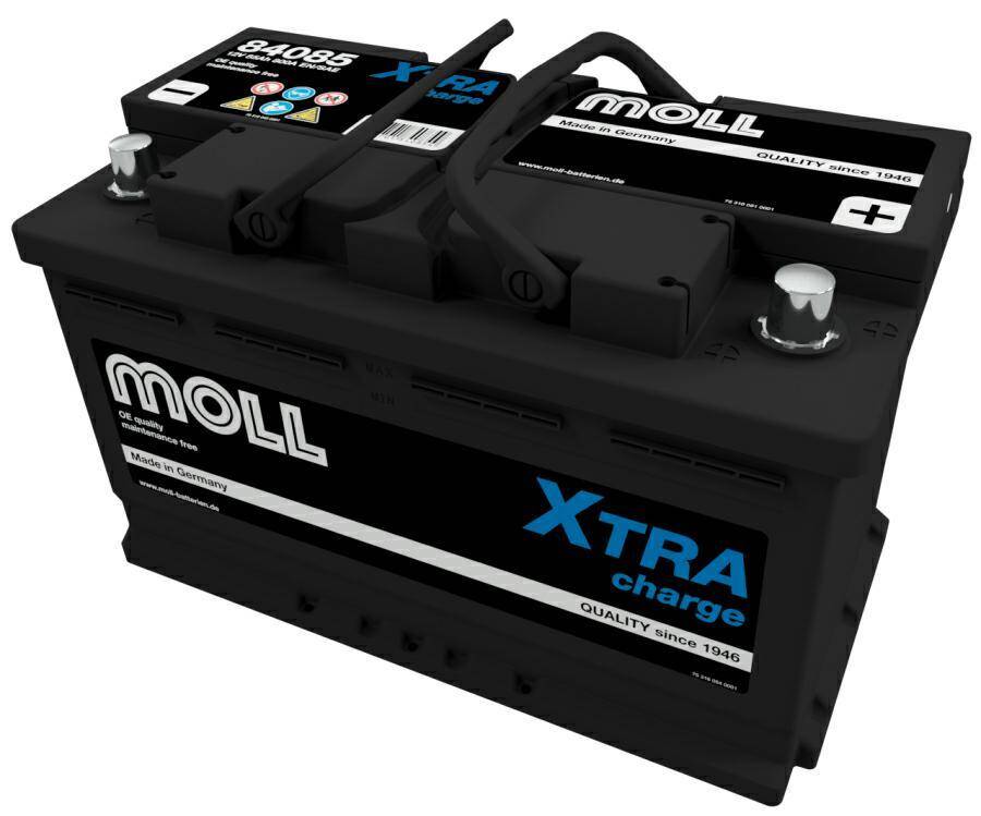 Akumulator MOLL 85Ah/800A X-tra P+