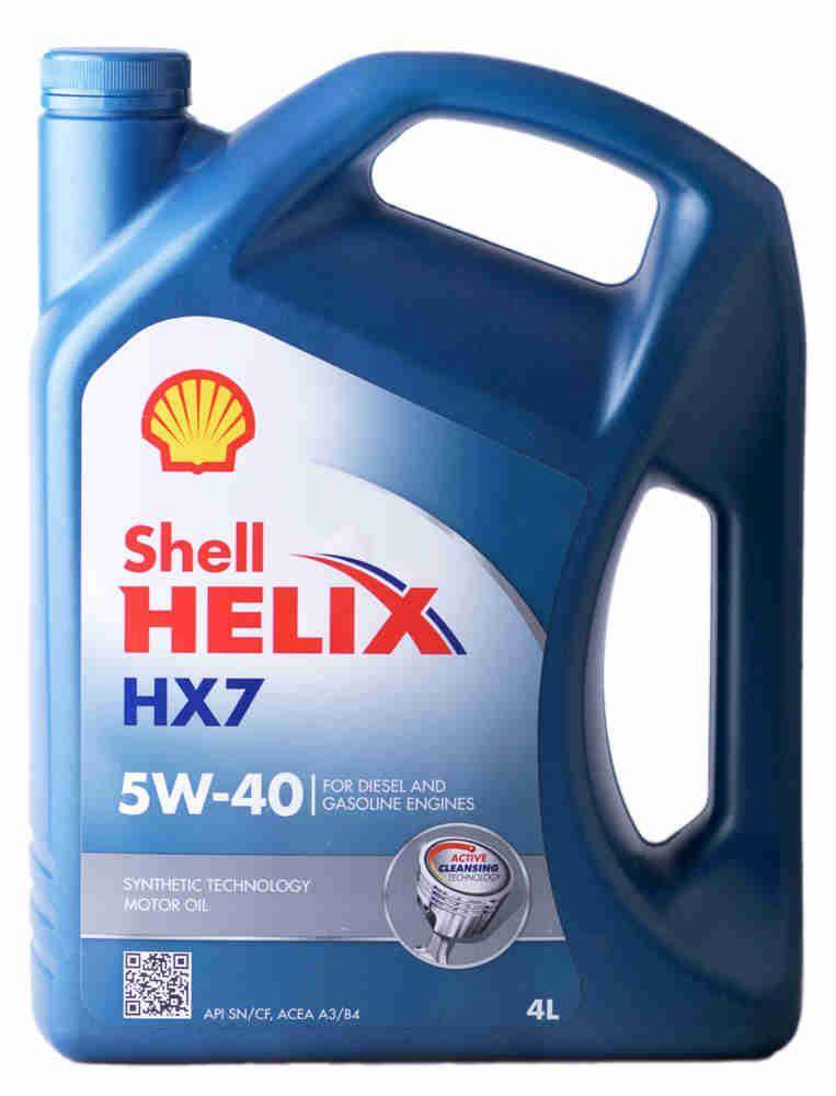 Shell Helix HX7 5W40 4L.