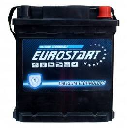 Akumulator Eurostart 40Ah/360A P+ Fiat