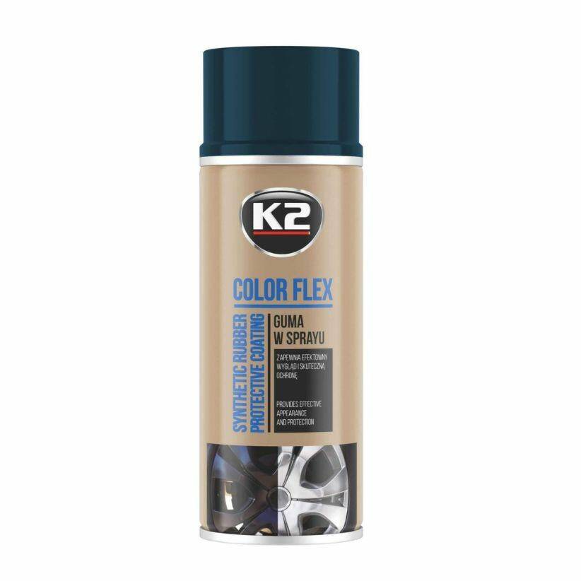 K2 Color Flex guma w sprayu carbon 400ml