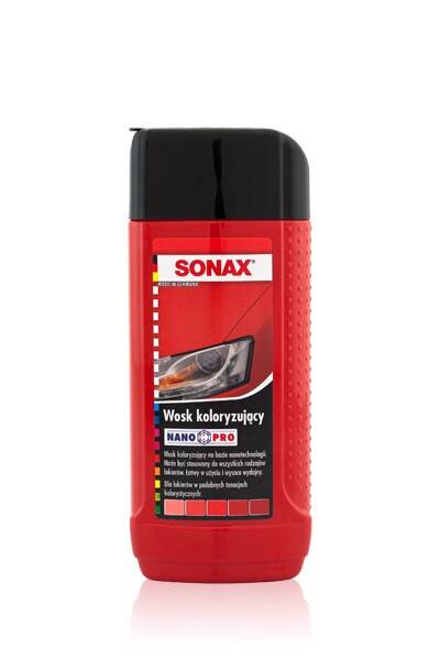 Sonax Wosk kolor czerwony 250ml 296441