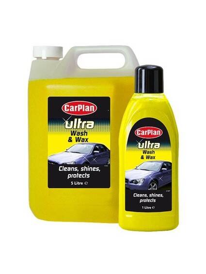 CarPlan ULTRA szampon z woskiem 1L.żółty