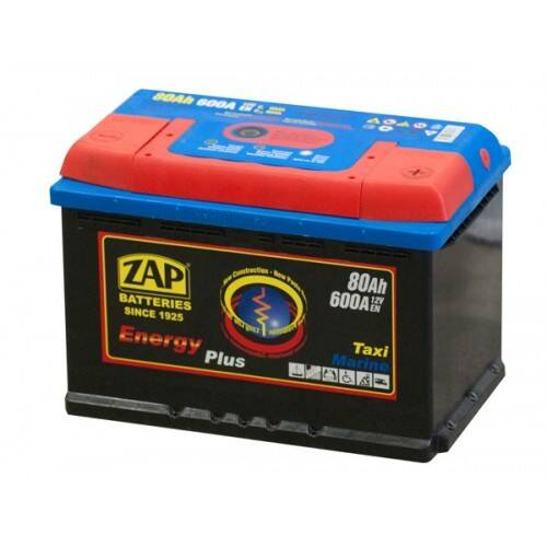 ZAP Akumulator Energy 80Ah/600A P+