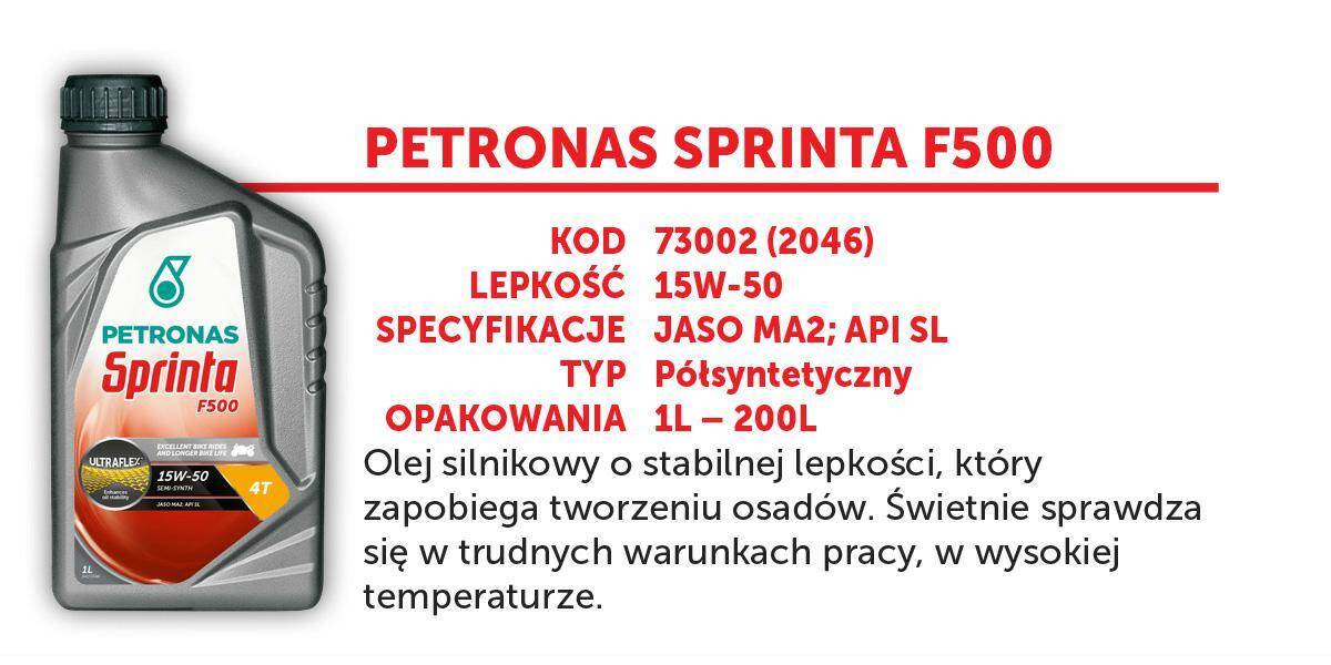 Petronas SPRINTA 4T/F500 15W50 1L.