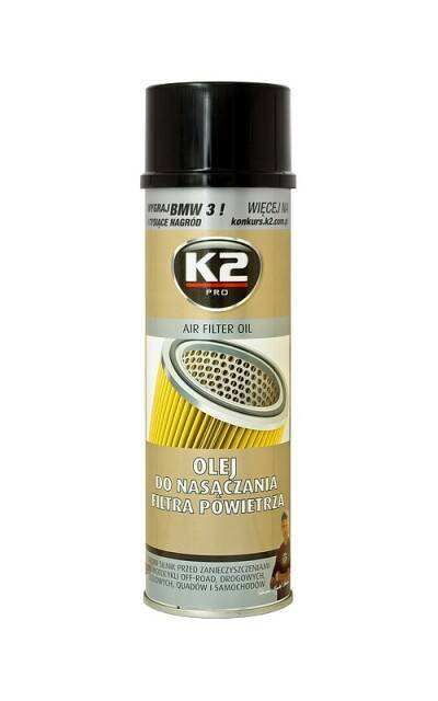 K2 Olej do nasączania filtrów powietrza