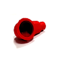 Ochrona gumowa 1GA czerwona (Zdjęcie 1)