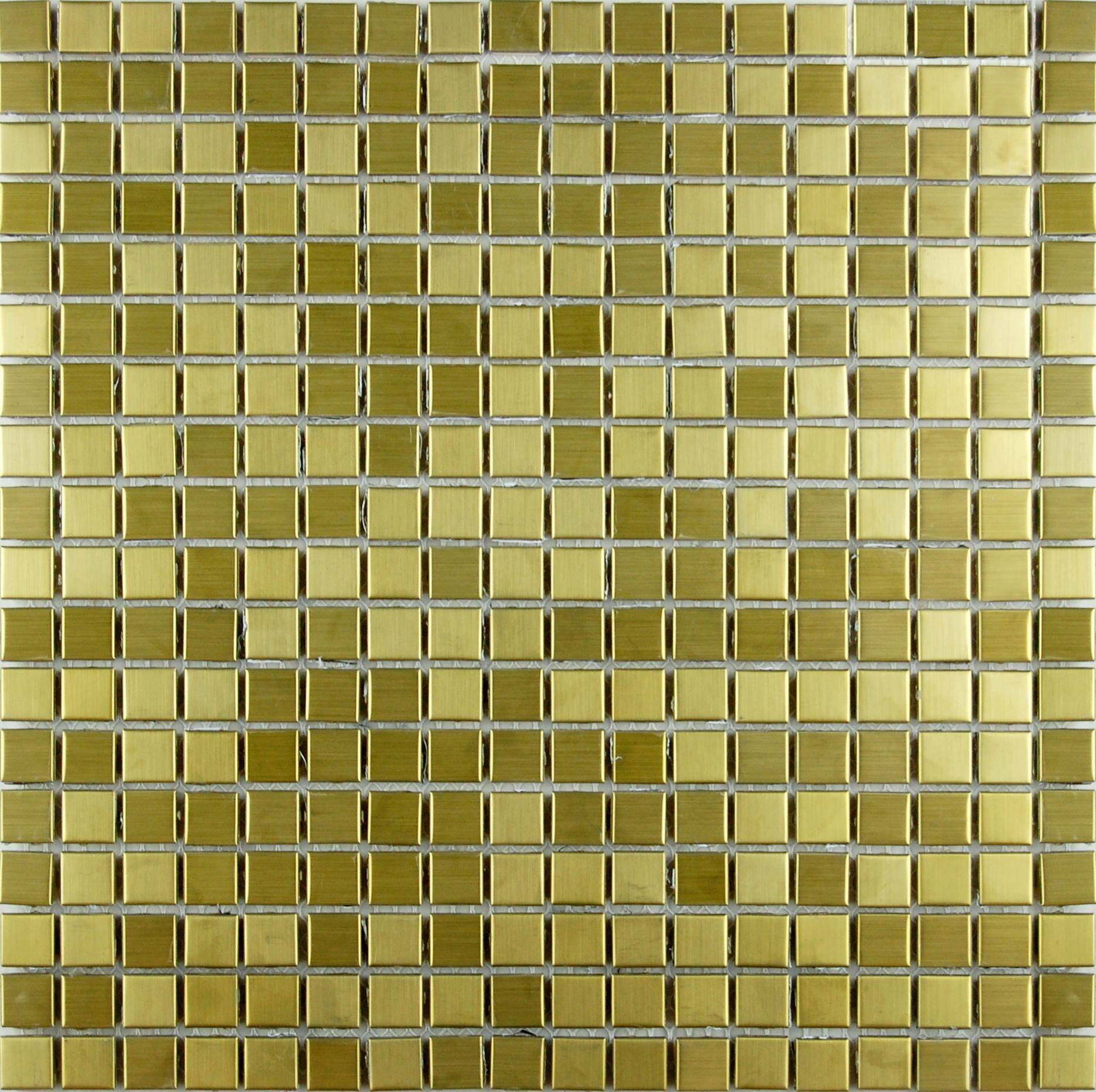 Decora Mosaicos Steel Gold 30x30