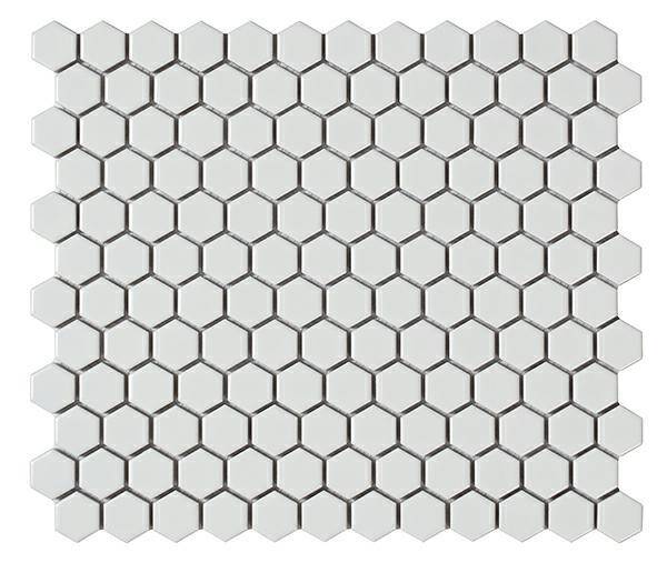 Intermatex Hexagon White Matt 26x30
