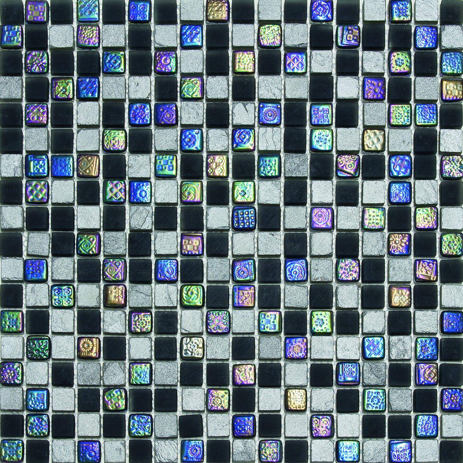 Decora Mosaicos Venus Negro 30x30
