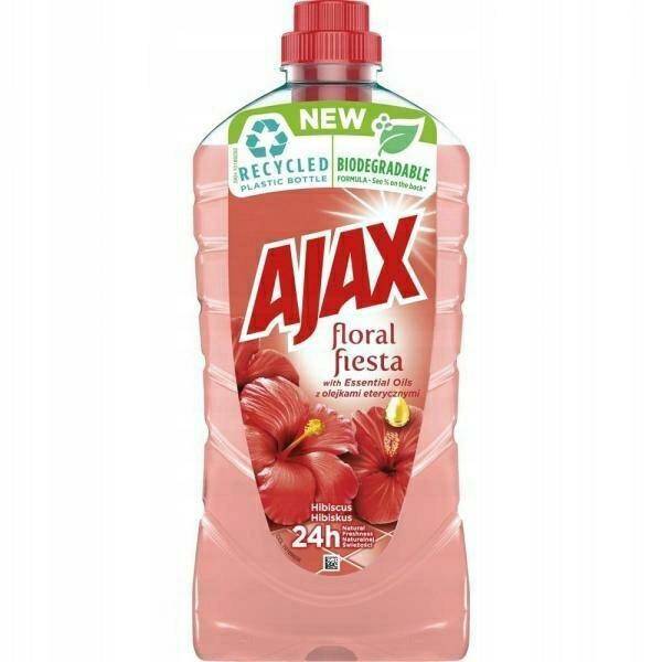 AJAX  płyn uniwersalny do mycia Hibiskus 1L