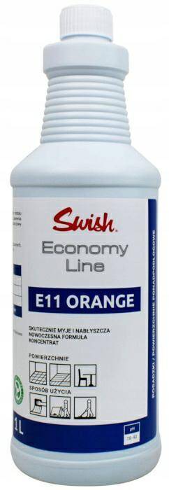 Swish E11 Orange 1L preparat do codziennej pielęgnacji powierzchni o przyjemnym zapachu (Zdjęcie 1)