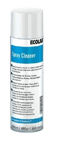 Ecolab Spray Cleaner 500ml pianka do czyszczenia szkła, luster, laminatów, okien (Zdjęcie 1)