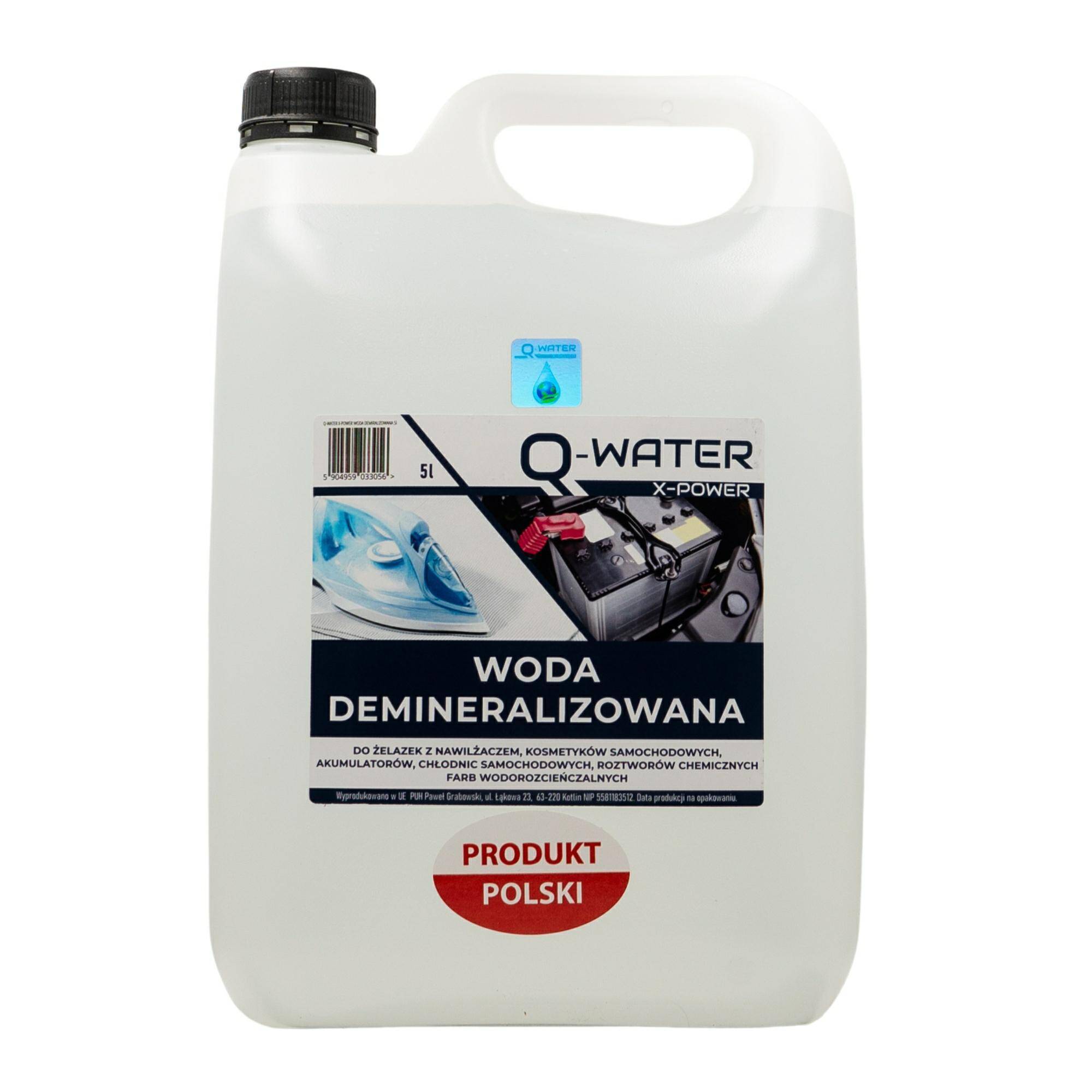 Q-W 5L woda demineralizowana