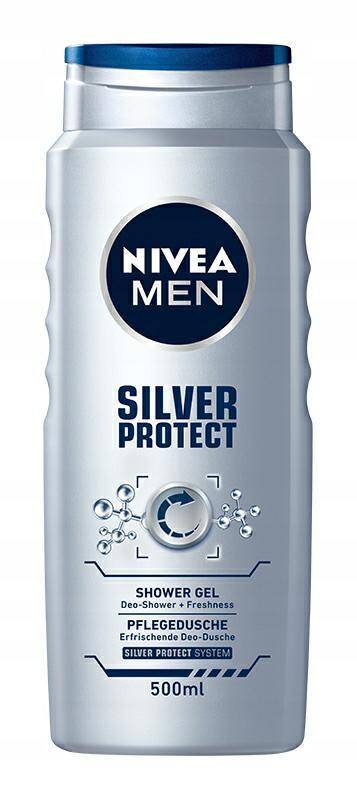 Nivea Żel pod prysznic 500ml Men Silver (Zdjęcie 1)